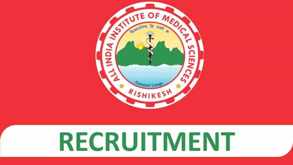 AIIMS Recruitment 2023 for 94 Vacancies: Check Posts, Eligibility and Other Vital Details