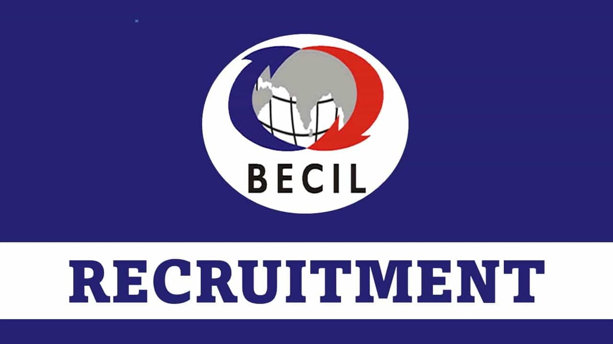 BECIL Recruitment 2023: Check Post, Qualification and How to Apply