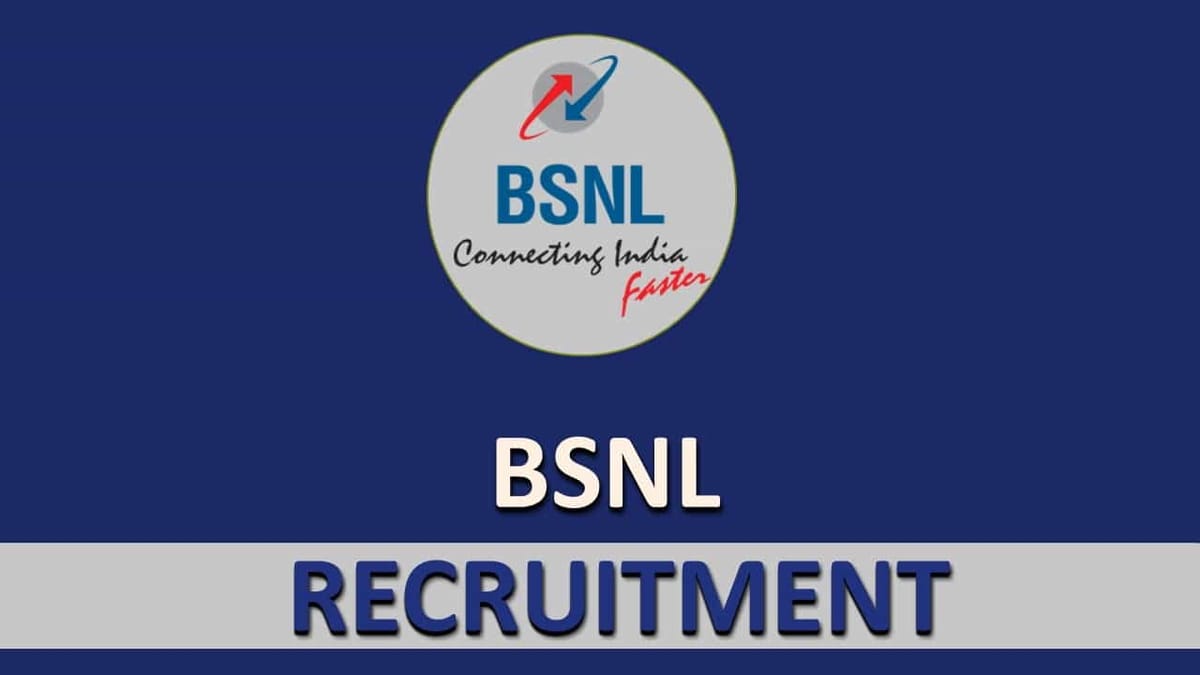 BSNL JTO Recruitment 2023 for 11705 Vacancies: Monthly Salary Upto 40500, Candidates between 20 to 30 years are eligible to apply