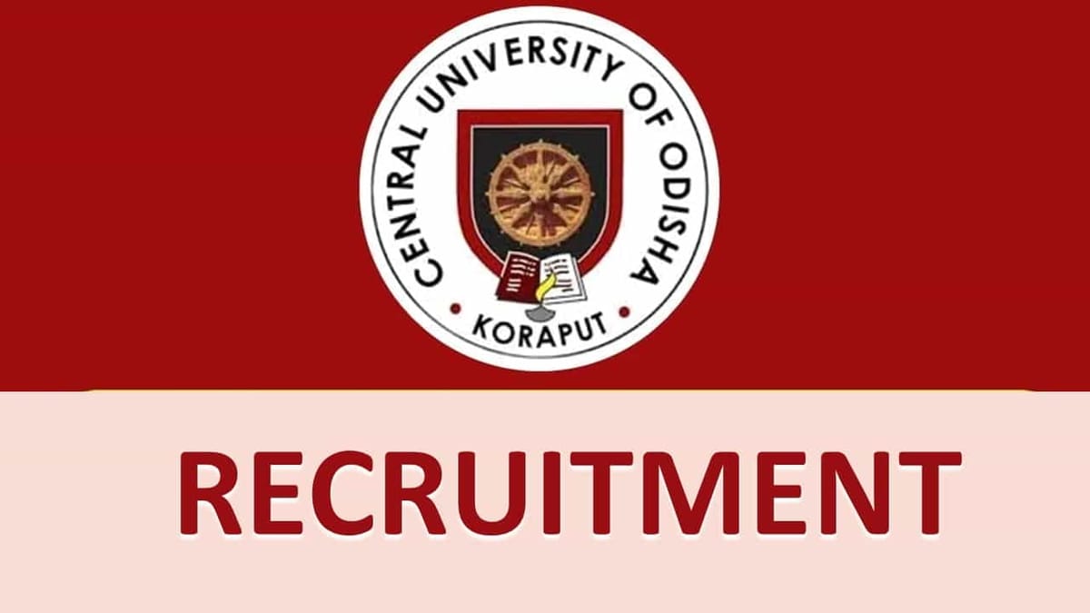Central University Recruitment 2023 Check Post, Pay Scale