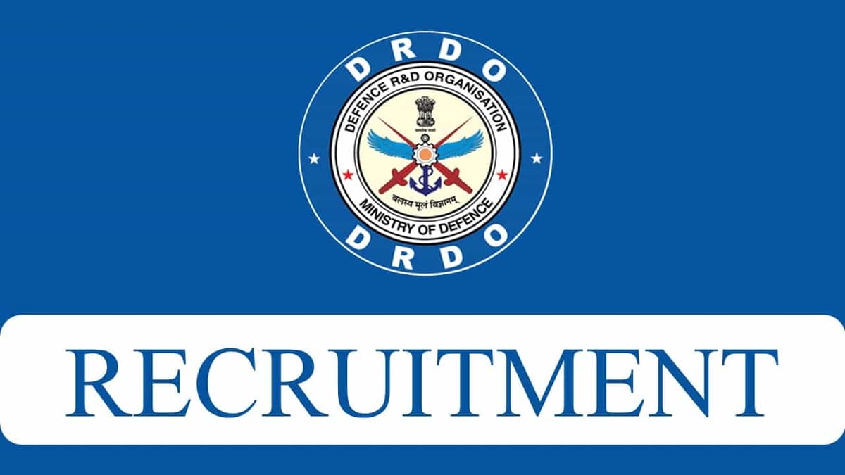 DRDO Recruitment 2023 for JRF: Check Post, Qualification and Other Details 