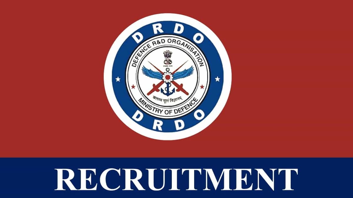 DRDO Recruitment 2023 for JRF, Eligible Candidates Can Apply for Walk-in-Interview