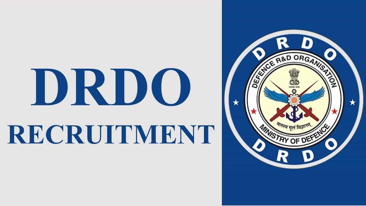 DRDO Recruitment 2023 for 21 Vacancies: Check Post, Eligibility, and Other Details