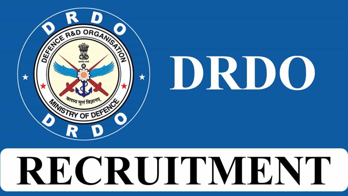 DRDO Recruitment 2023: Monthly Salary 31000, Check Post, eligibility and Other Vital Detail