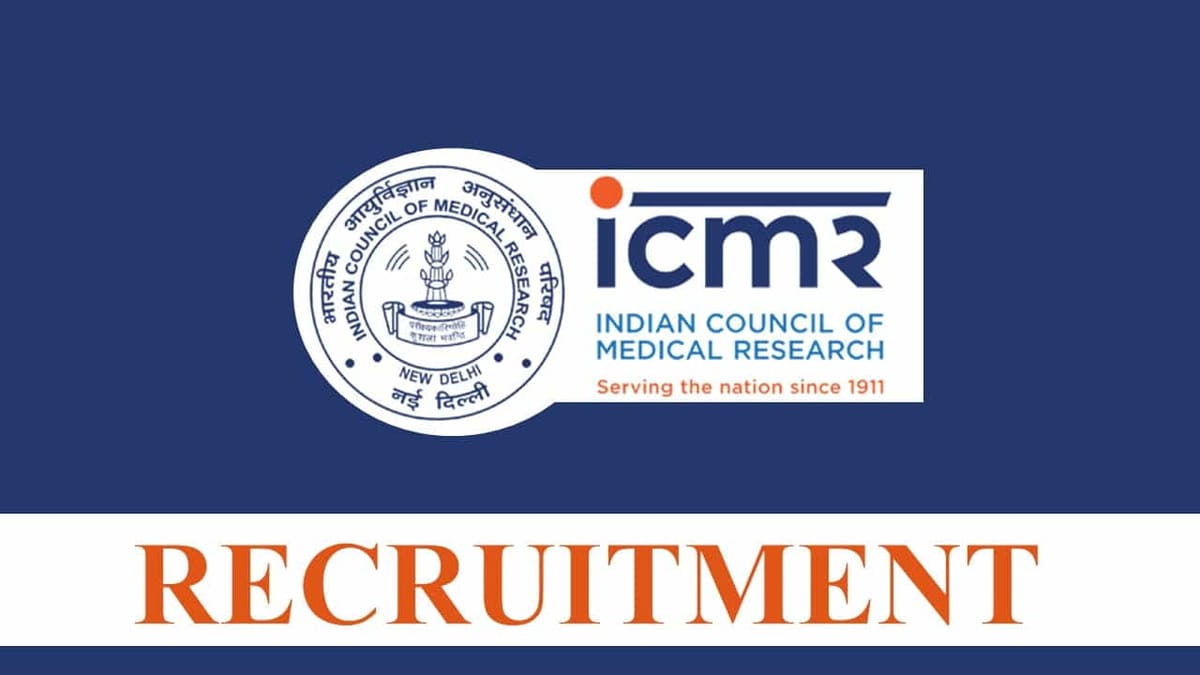 ICMR-VCRC Recruitment 2023: Check Post, Qualification and Walk-in Interview Details