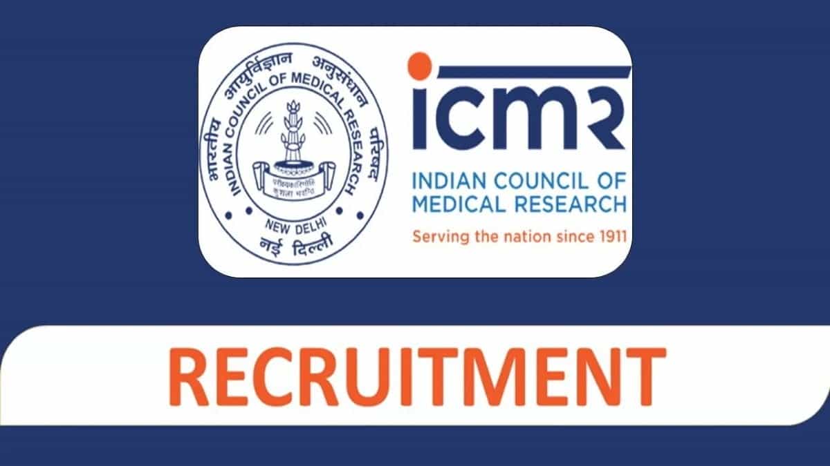 ICMR Recruitment 2023: 13 Vacancies, Check Posts, Eligibility and Other Details