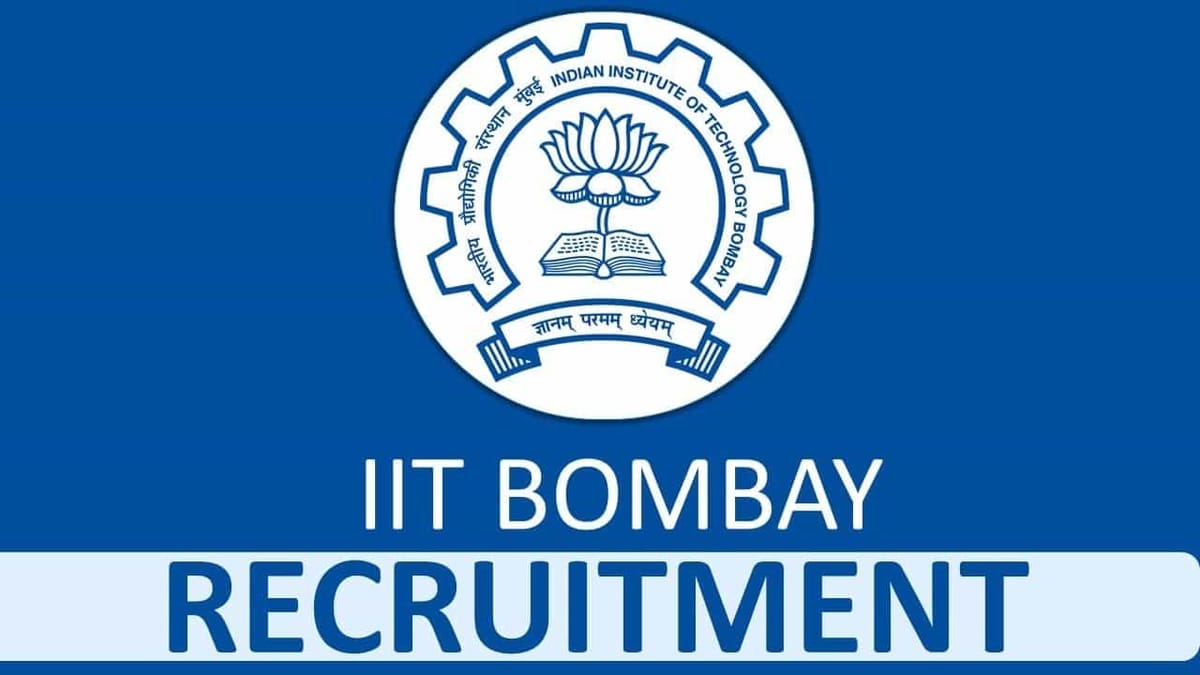 IIT Bombay Recruitment 2023: Check Post, Eligibility and How To Apply
