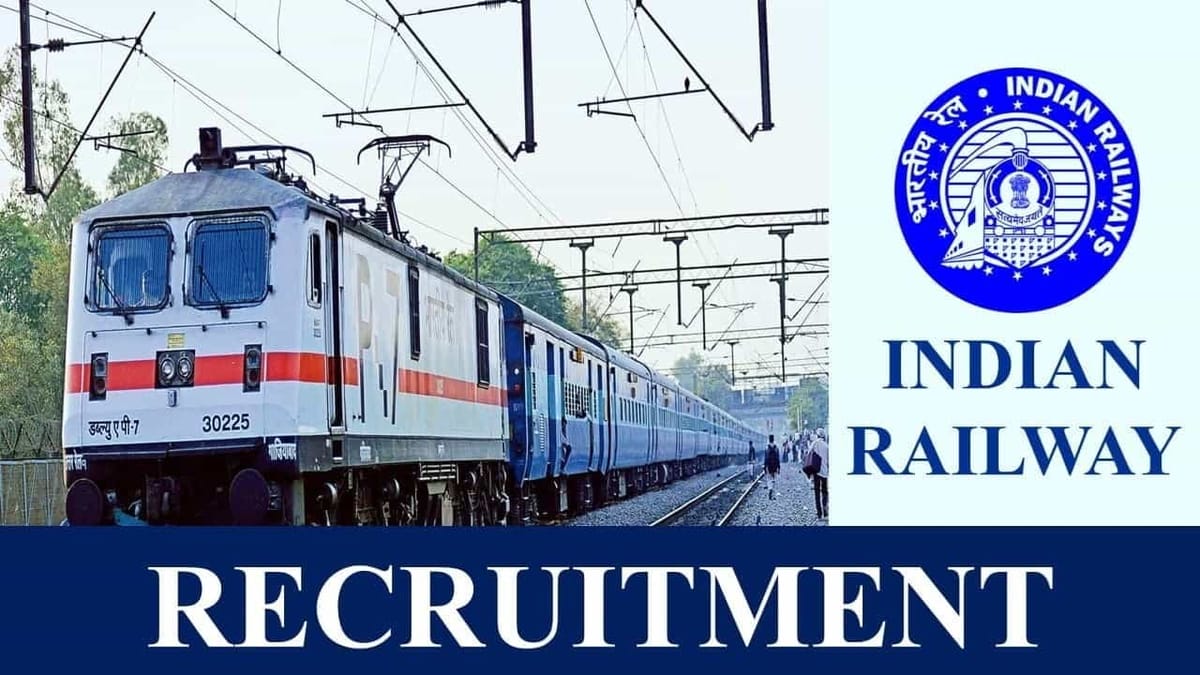 Indian Railways Recruitment 2023: Apply till Feb 6, Check Post, Eligibility, Pay Scale, and How to Apply