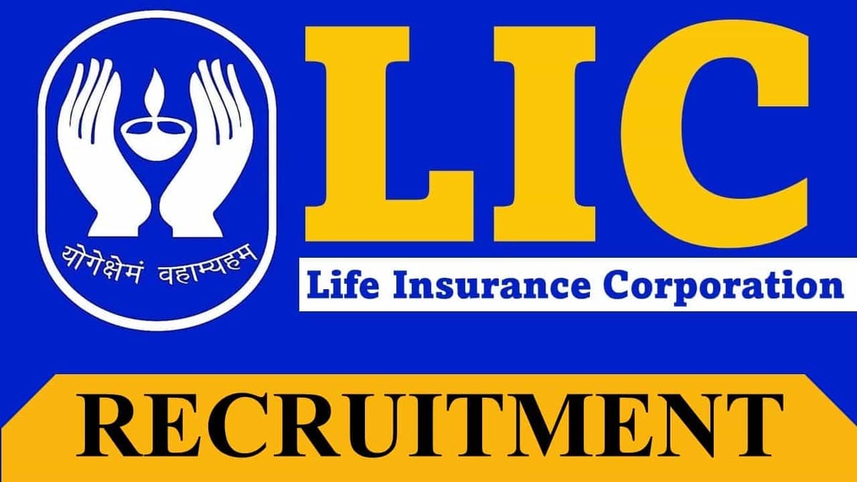 LIC Recruitment 2022: 1033 Vacancies, Check Posts, Age Limit, Qualification, How to Apply