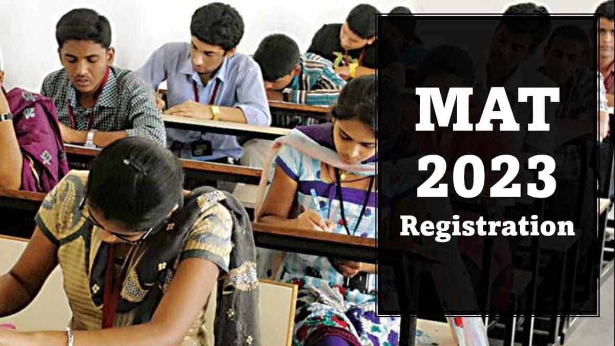 MAT 2023 Registration for the February Session is now open; Apply Online