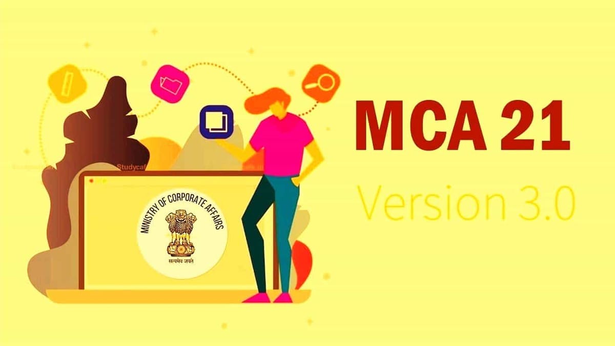 MCA Notifies manual filing of E-Form due to migration to V3 Portal: Check Forms