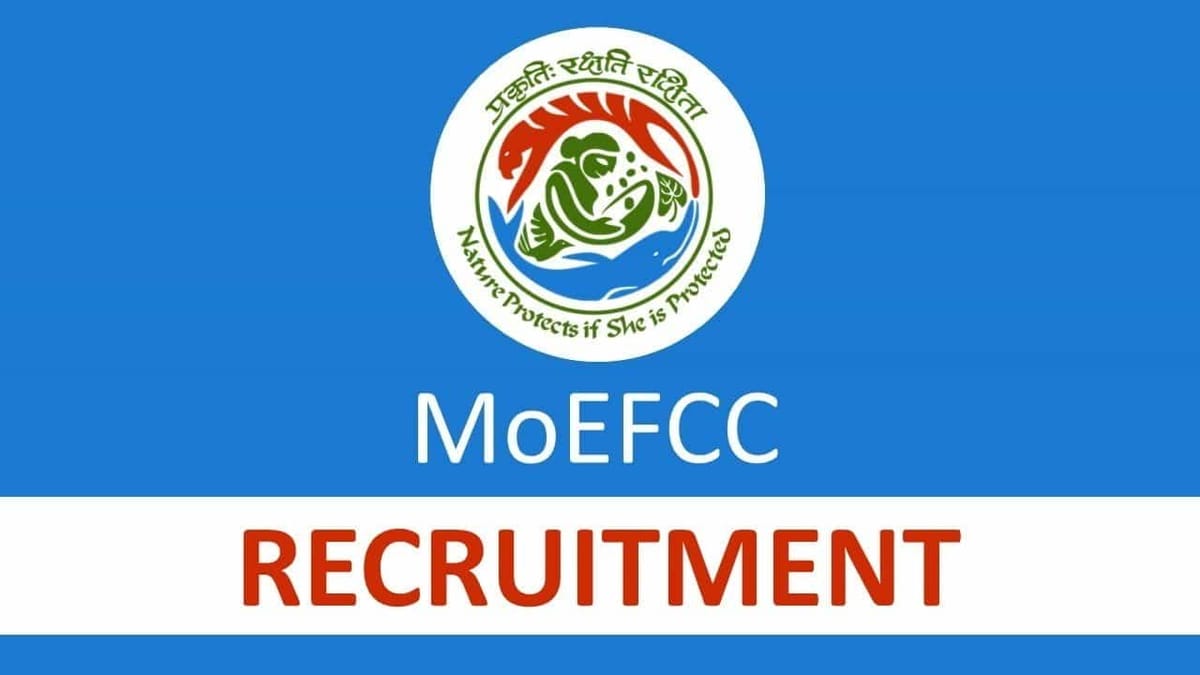 MoEFCC Recruitment 2023 for Consultants: Check Post, Qualification and How To Apply