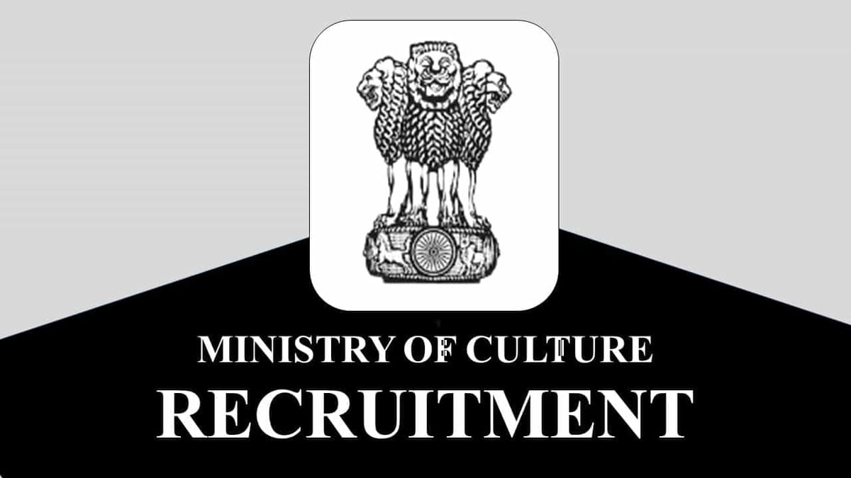 Ministry of Culture Recruitment 2023 for 12 Consultant Positions, Applicants May Apply Till Jan 23