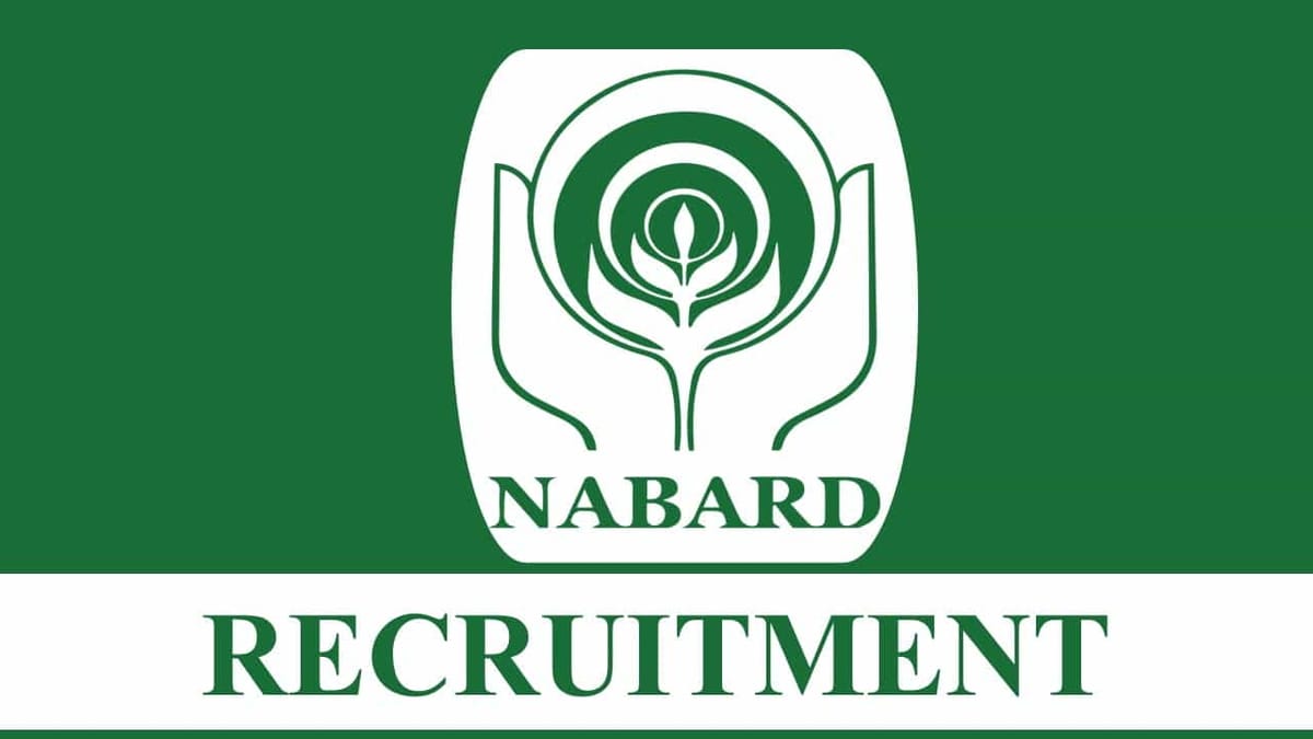 NABARD Recruitment 2023 for Consultant: Check Posts, Qualification, Other Details and How to Apply
