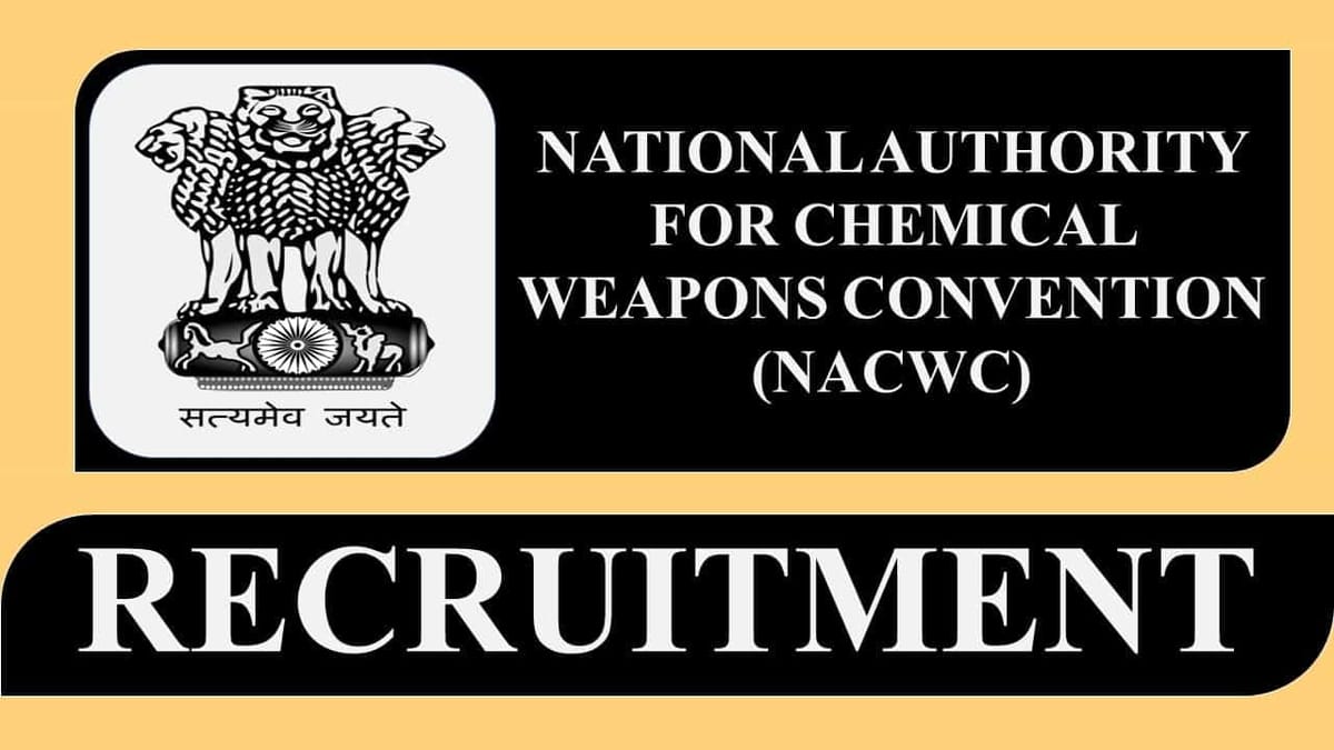 NACWC Recruitment 2023: Check Post, Salary, Eligibility, How to Apply