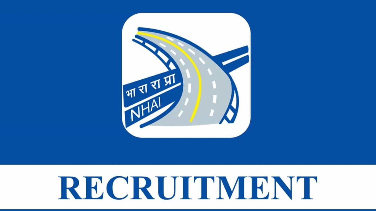 National Highways Authority of India Recruitment 2023: Check Post, Eligibility, Pay Scale and Other Details