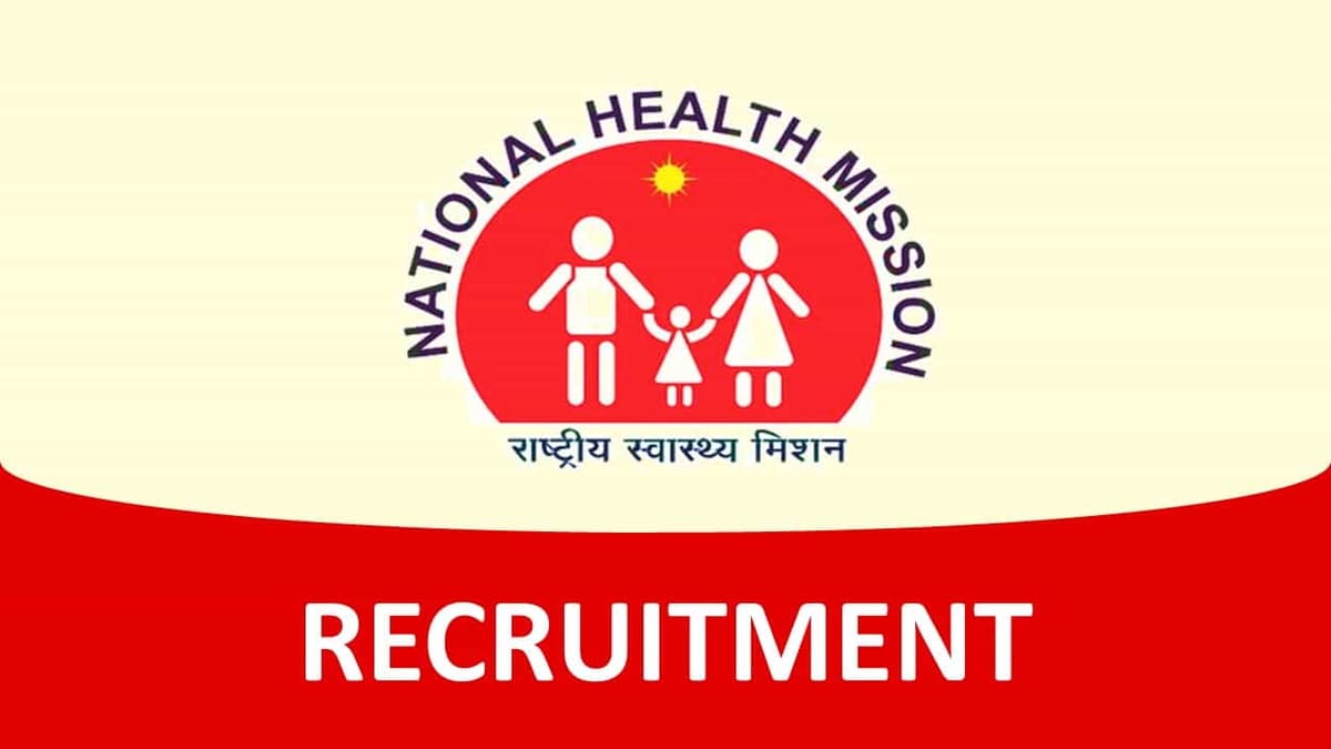 NHM Haryana Recruitment 2023 for 527 Vacancies: Applicants can Apply Before 14 Jan