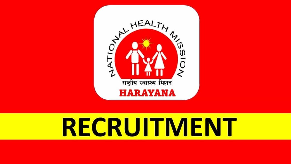 NHM Recruitment 2023: Check Posts, Eligibility, and How to Apply before 25 Jan