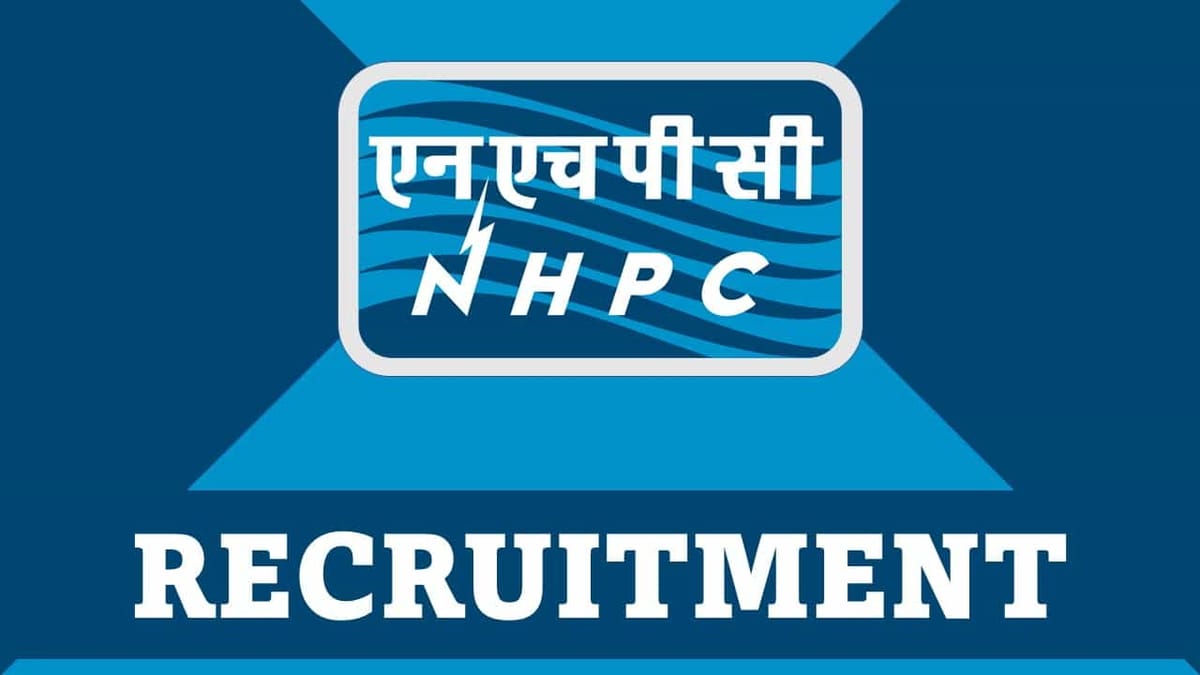 NHPC Recruitment 2023 for 57 Apprenticeship Vacancies: Check Posts, Qualification and Other Details