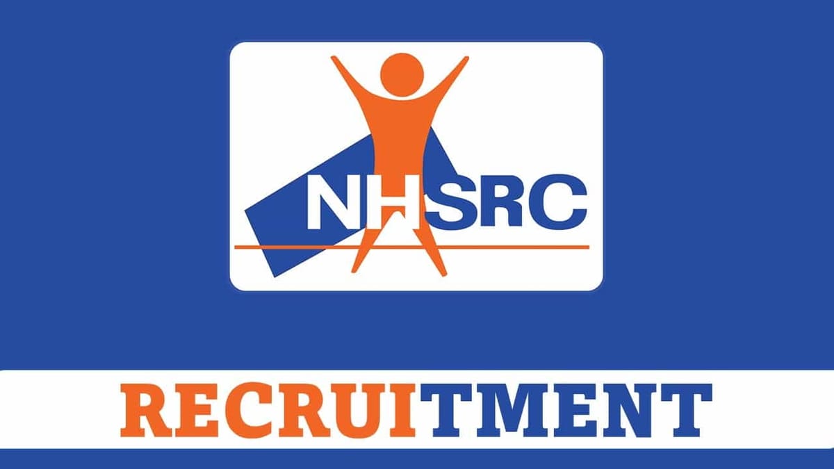 NHSRC Recruitment 2023 for Office Executive, Candidates can Apply Before Jan 17