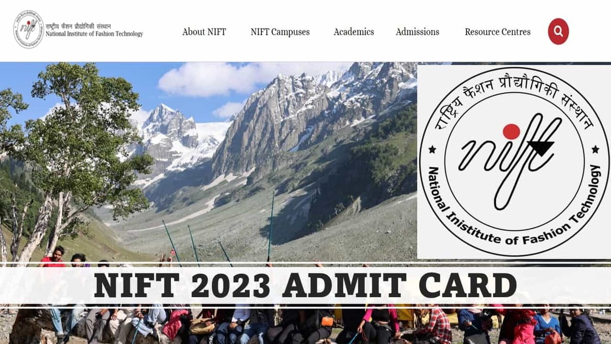 NIFT 2023: Admit Card will available tomorrow, Exam will be held on 5th February