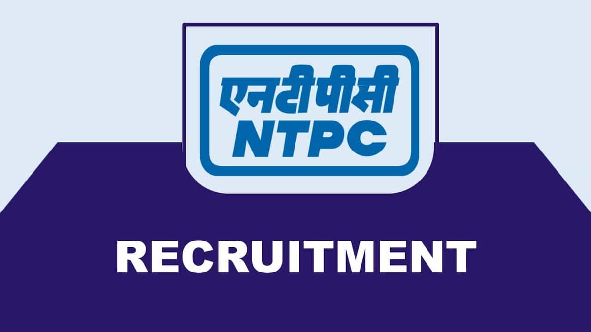 NTPC Recruitment 2023: Pay Scale up to Rs.3.40 LPM, Candidates can Apply Till Feb 21