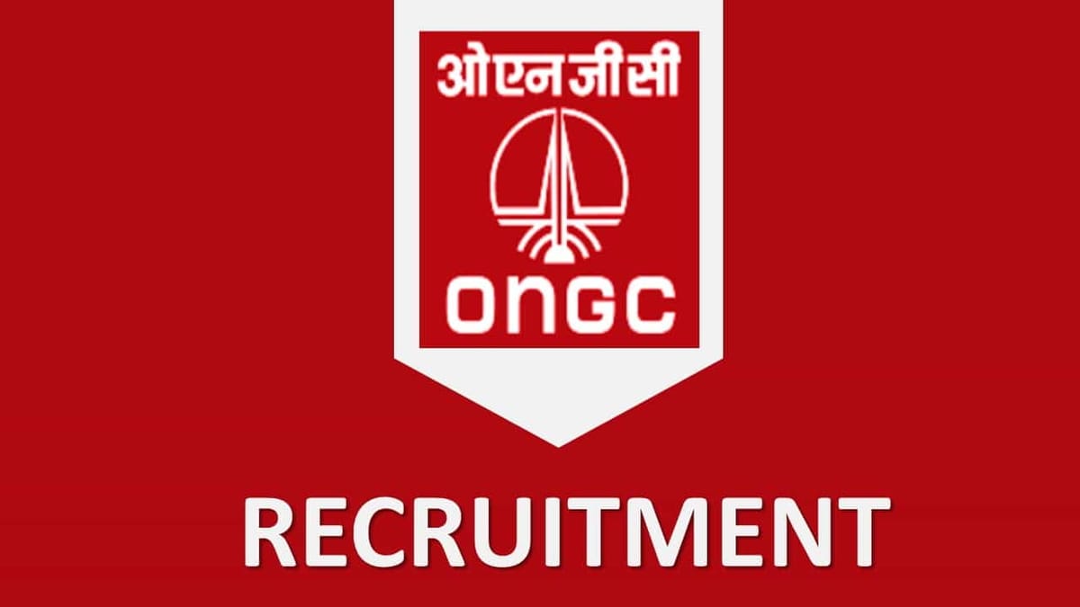 ONGC Medical Officer Recruitment 2023: Monthly Salary up to Rs. 105000, Check Application Process