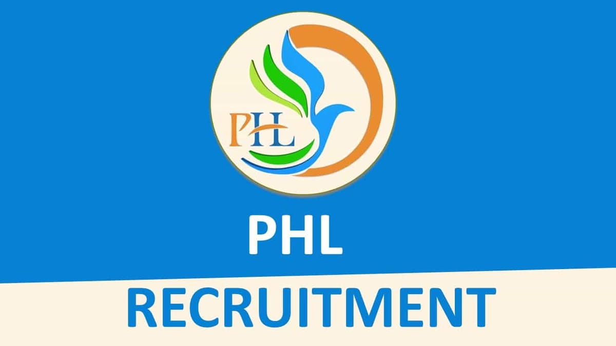 PHL Recruitment 2023: Last Date Jan 31, Check Posts, Eligibility, Emoluments, and Other Details