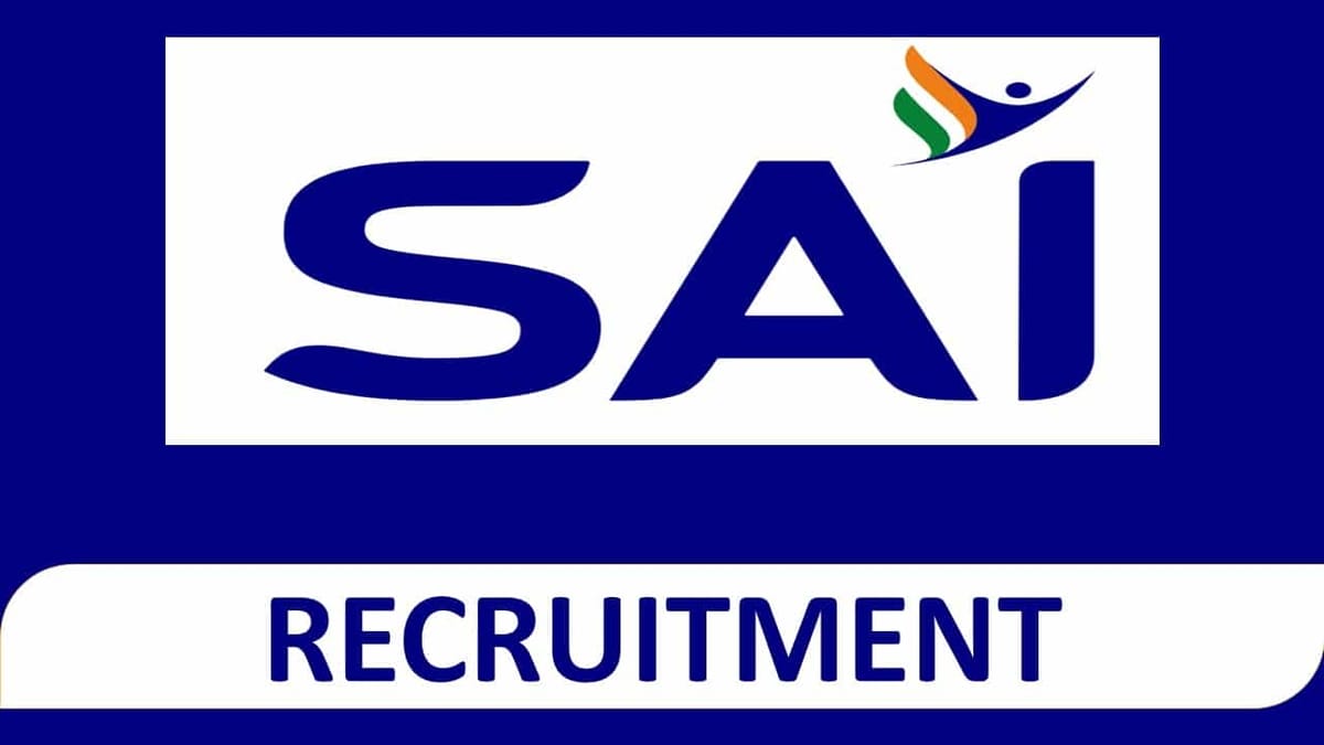 SAI Recruitment 2023: Monthly Salary up to Rs. 100000, Check How to Apply