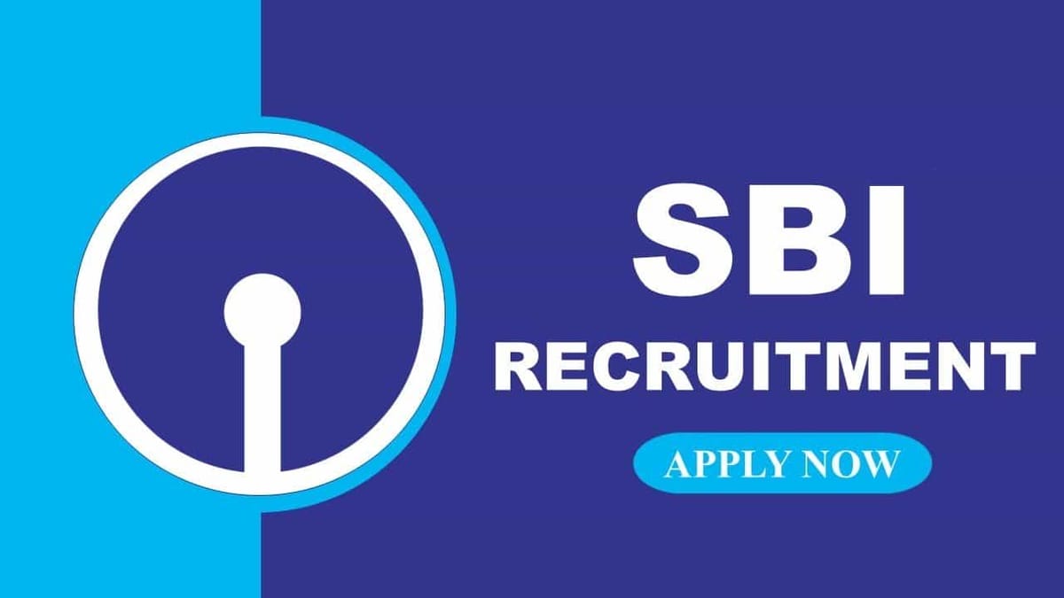 SBI Recruitment 2023 for 1438 Vacancies: Check Post, Qualification and How to Apply