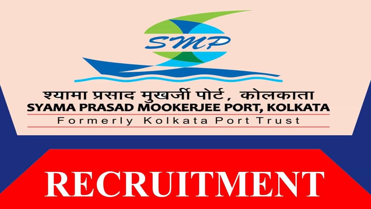 SM PORT Authority Recruitment 2023: Salary 370000, Check Post, Eligibility, and Last Date to Apply