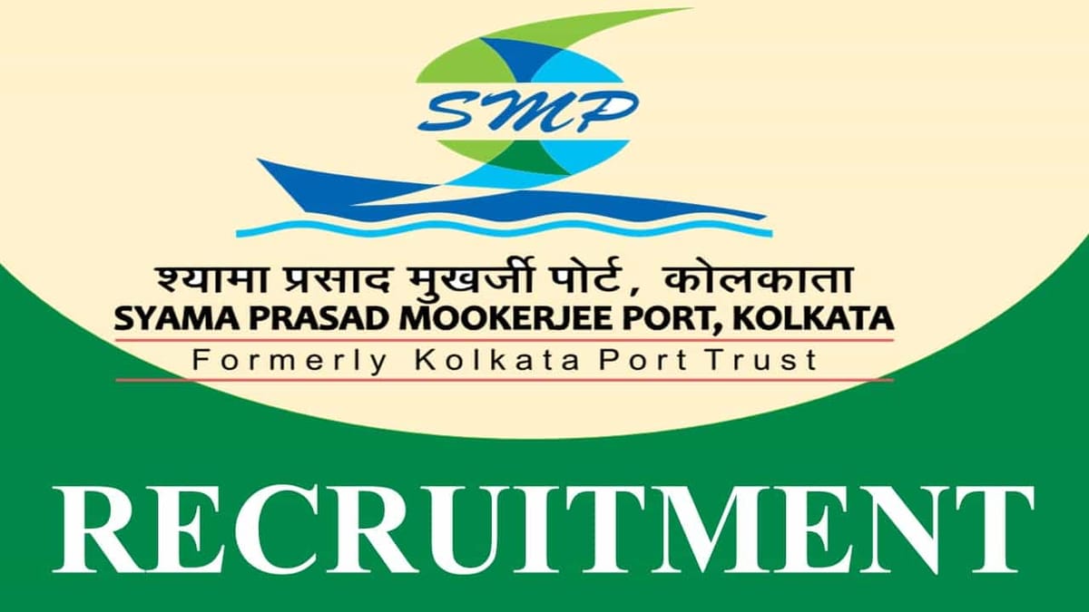 SMPORT Kolkata Recruitment 2023: Pay up to Rs. 1.40 LPM, Check Post, Eligibility and How to Apply