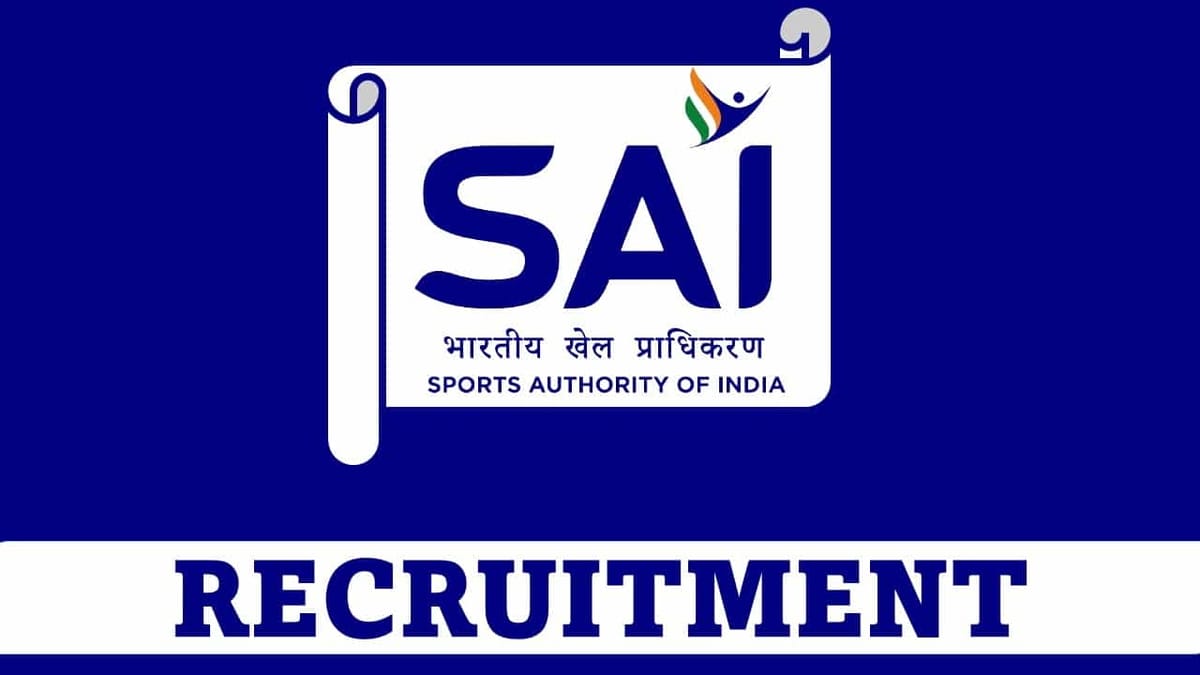 SAI Recruitment 2023: Monthly Salary Upto 70000, Application Starts from January 9