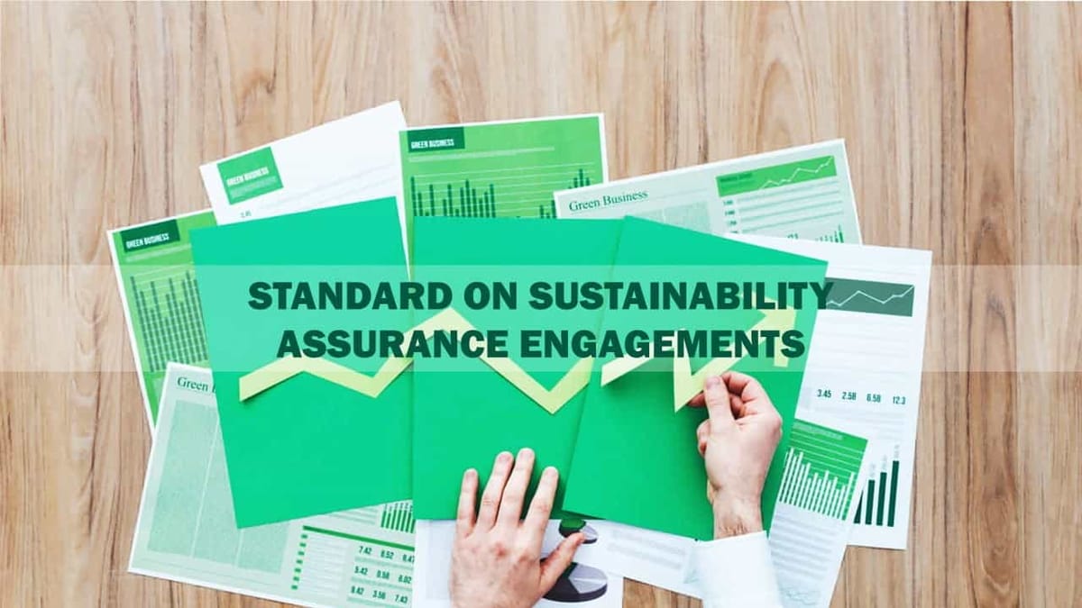 ICAI issues Standard on Sustainability Assurance Engagements (SSAE) 3000