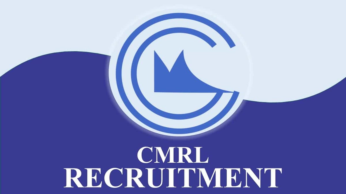 Chennai Metro Rail Recruitment 2023: Monthly Pay 225000, Check Post, Eligibility and How to Apply