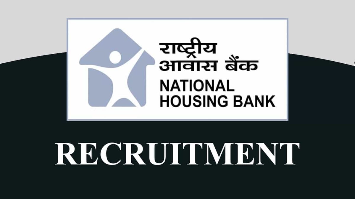 NHB Recruitment 2023 for Various Posts: Check Posts, Eligibility and How to Apply
