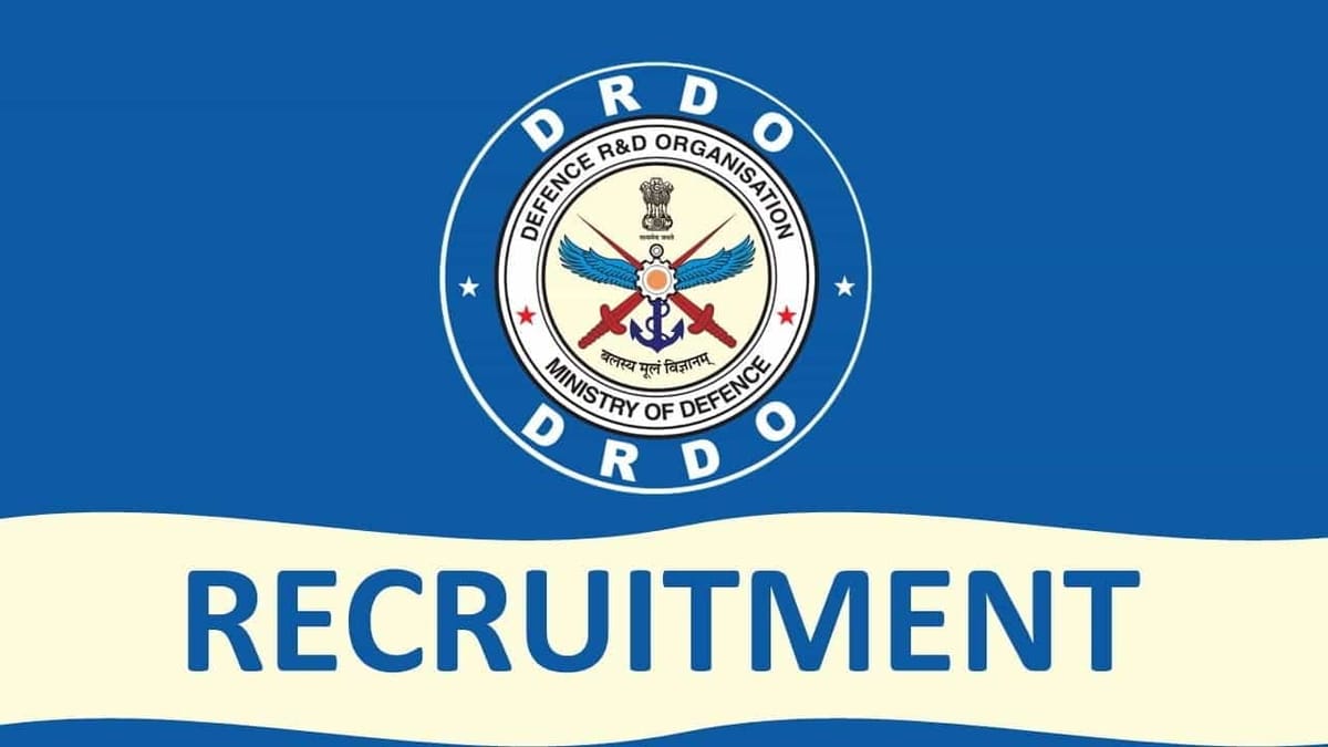 DRDO Recruitment 2023: Check Post, Qualification and Other Details