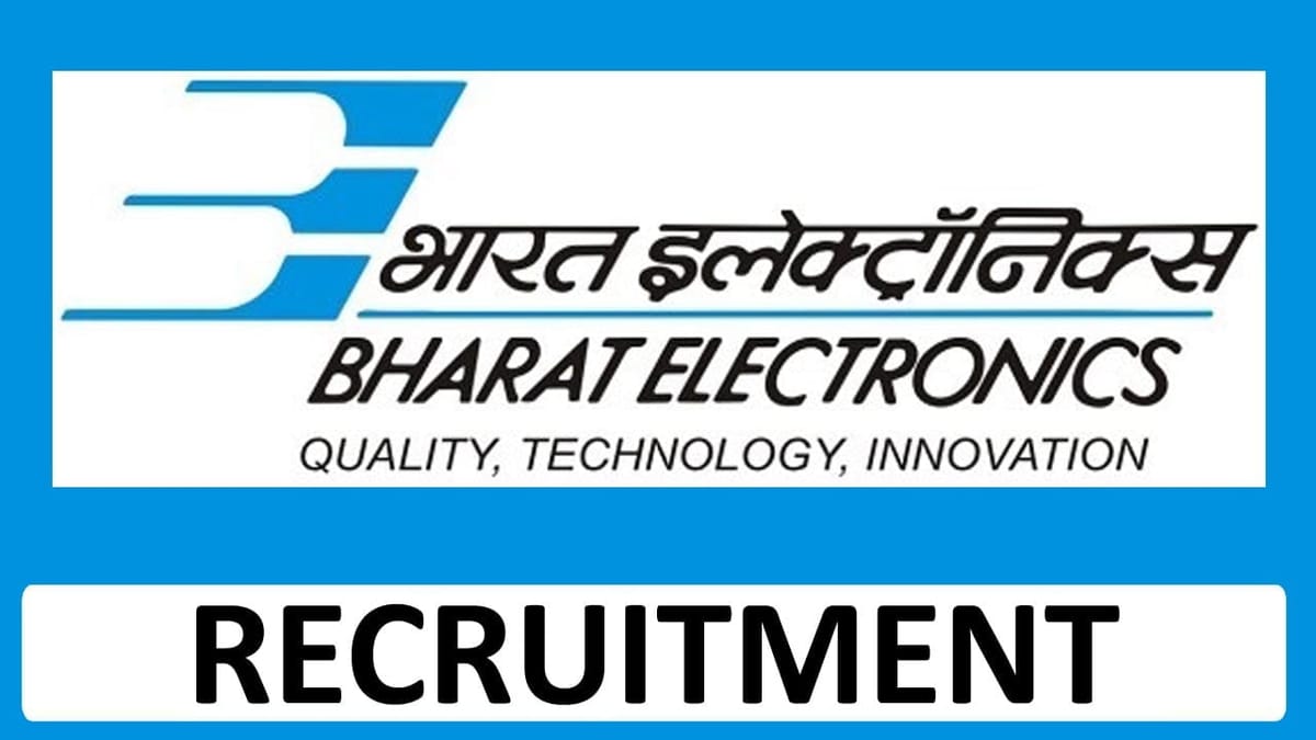 BEL Recruitment 2023: Check Post, Salary, Qualification, How to Apply