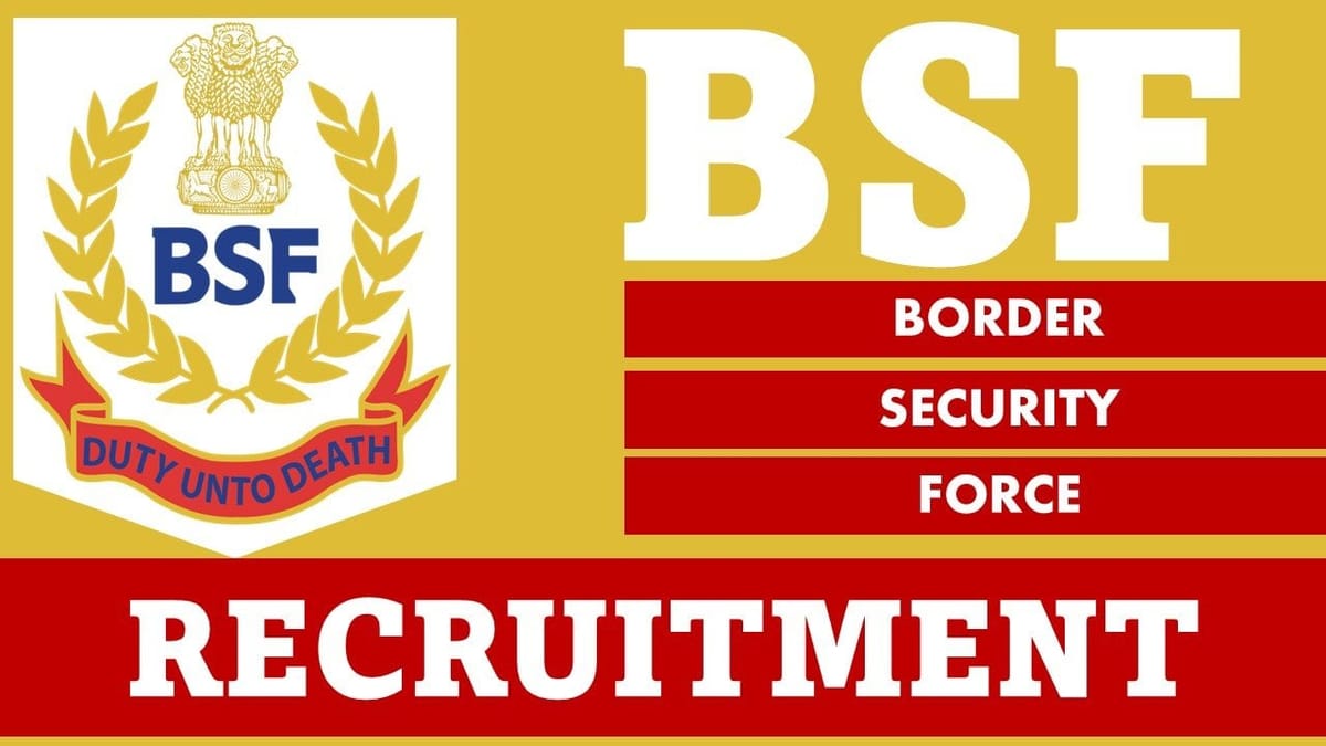 BSF Constable Recruitment 2023 for Class 10 and Class 12th Pass: 26 Vacancies, Check Salary, Pay Scale and How to Apply