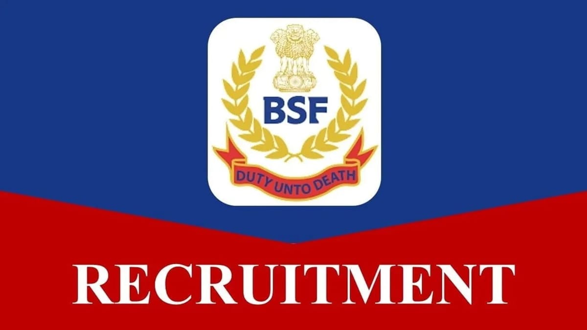 BSF Recruitment 2023: Check Posts, Age, Qualification, and Other Details
