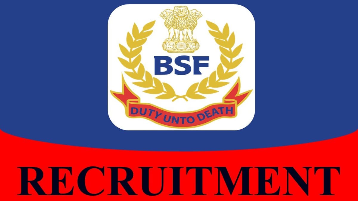 BSF Recruitment 2023 for 31 Vacancies: Check Post, Eligibility and Other Vital Details