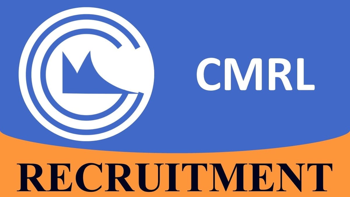 Chennai Metro Recruitment 2023: Check Post, Qualification, Eligibility and Other Vital Details