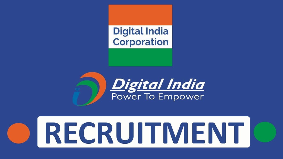 DIC Recruitment 2023: Check Posts, Qualifications, Experience, How to Apply