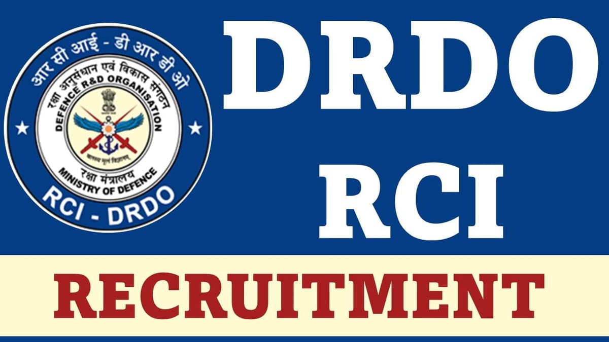 DRDO Recruitment 2023 for 21 Vacancies: Check Posts, Qualification and Other Details