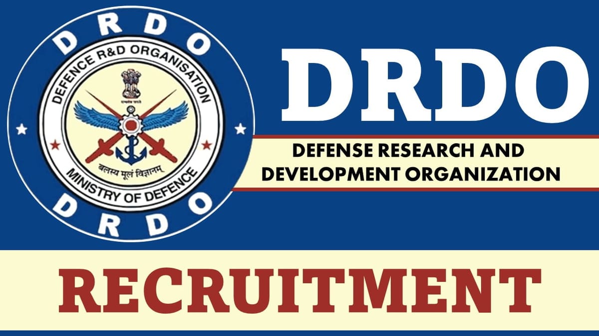 DRDO Recruitment 2023: Check Post, Age-Limit, Qualifications, and How to Apply