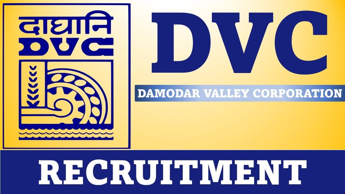 DVC Recruitment 2023: Vacancies 28, Monthly Salary up to 83500, Check Posts, Qualification, How to Apply