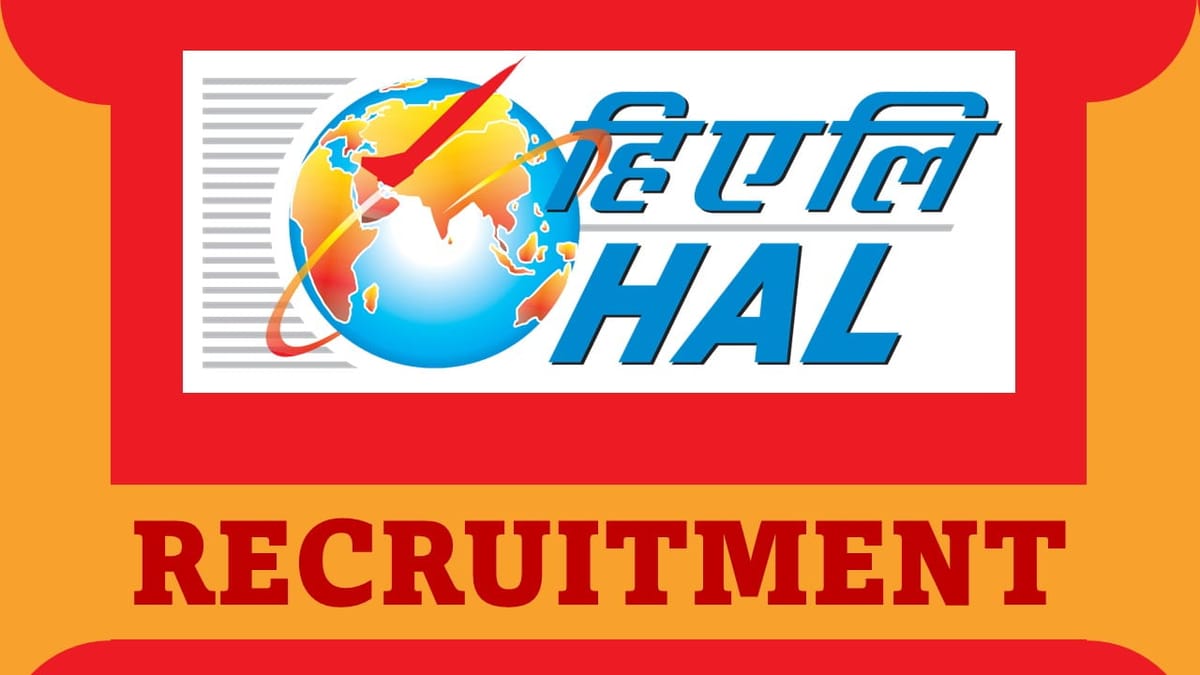 HAL Recruitment 2023: Check Post, Qualification and How to Apply