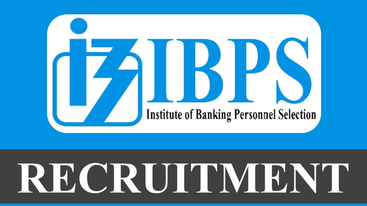 IBPS Recruitment 2023: Monthly Salary 145000, Check Post, Qualification, and Other Vital Details