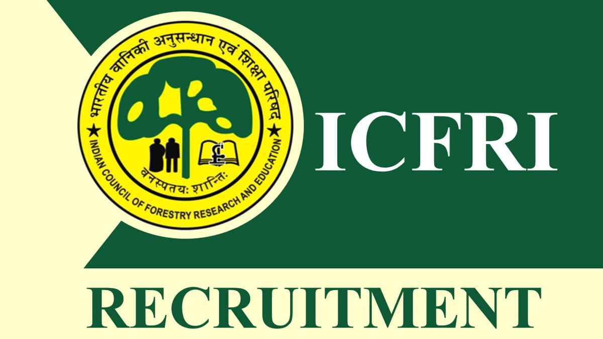 ICFRI Recruitment 2023: Apply till March 2, Check Posts, Eligibility, Salary, Application Process