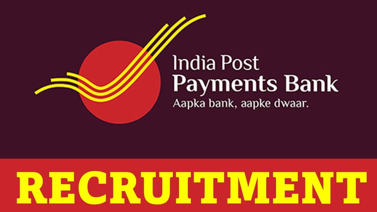 Indian Post Payment Bank Recruitment 2023 for 59 Vacancies: Check Post, Age, Qualification, How to Apply